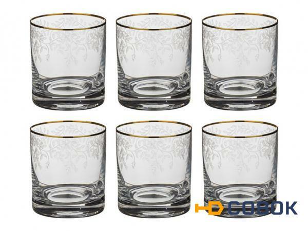 Фото Набор стаканов "анжела" из 6 шт. 280 мл..высота=9 см. Crystalex Cz (674-500)