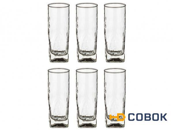 Фото Набор стаканов из 6 шт. "quartz" 300 мл. высота=15,6 см. Durobor Group (617-076)
