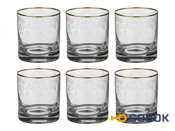 Фото Набор стаканов "анжела" из 6 шт. 280 мл..высота=9 см. Crystalex Cz (674-500)