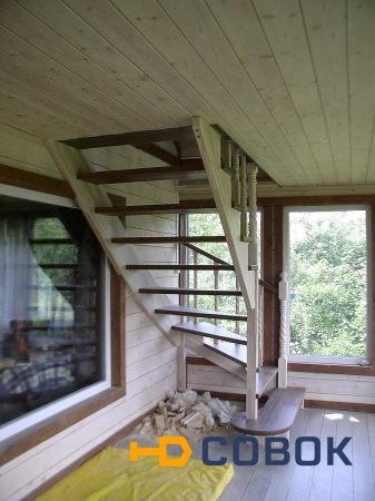 Фото Услуги по строительству лестниц из дерева. ИП Кениг А.В.