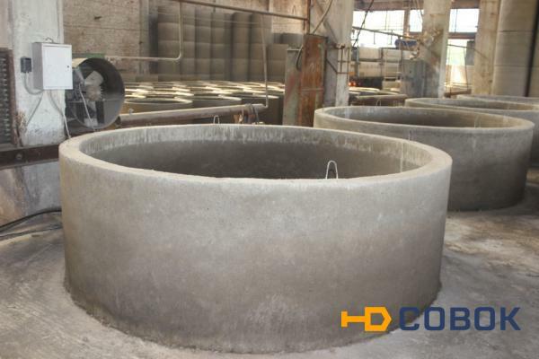 Фото Литое жб кольцо с дном КЦД 20-9 для кессона