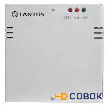 Фото Tantos TS-3A-DIN-UPS источник вторичного питания на DIN-рейку резервированный 12В