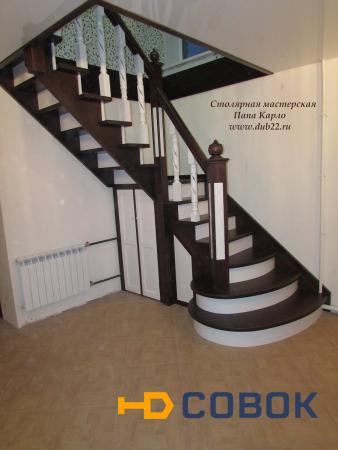Фото Эстетичная лестница на второй этаж