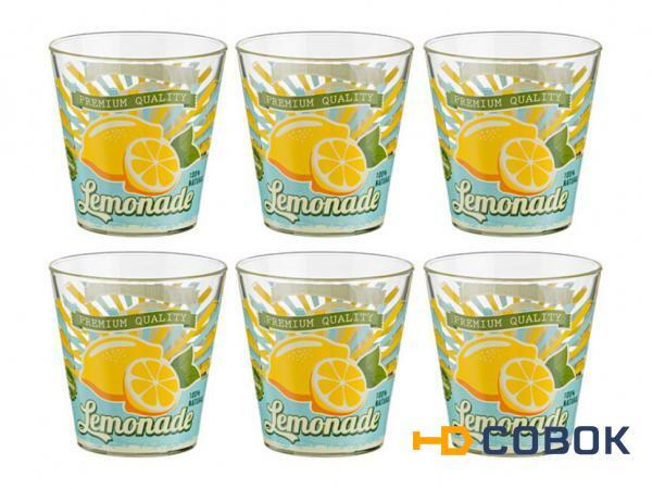 Фото Набор стаканов из 6 шт. "лимонад" 250 мл. Cerve S.p.a. (650-570)