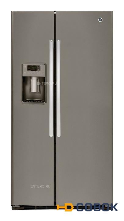 Фото Холодильник General Electric GSE26HMEES серый