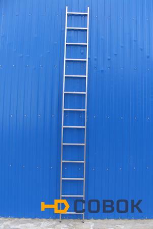 Фото Лестница алюминиевая 18 ступеней