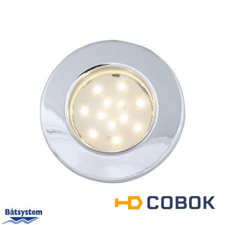 Фото Batsystem Светильник точечный врезной Batsystem Frilight Pinto 9476C 8 - 30 В 2 Вт 150 люменов хромированный корпус