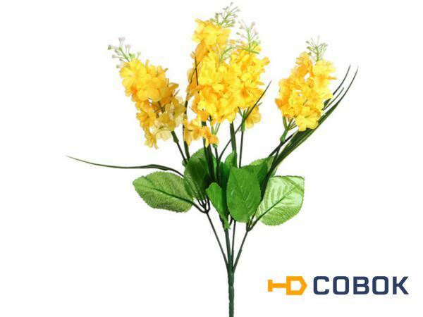 Фото Цветок искусственный "донник" высота=33 см. Huajing Plastic (23-345)