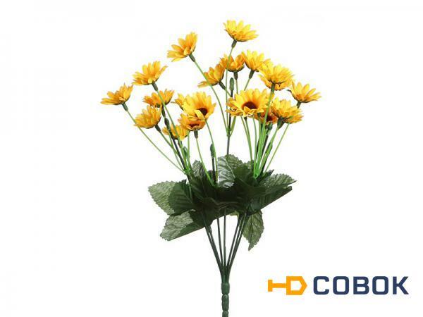 Фото Цветок искусственный "ноготки" высота=33 см. Huajing Plastic (23-363)