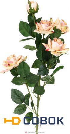Фото Цветок искусственный роза длина 110 см