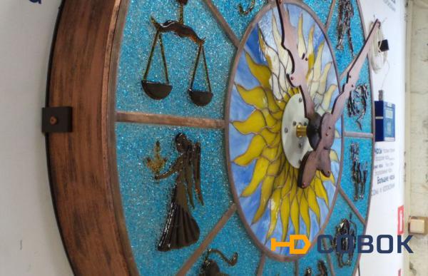 Фото Фасадные астрологические часы BigClock «Витражные»