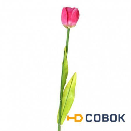 Фото Цветок искусственный длина=60 см "тюльпан" Huajing Plastic (23-273)