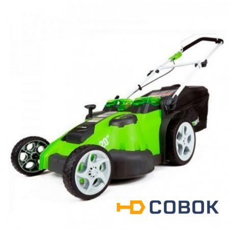 Фото Газонокосилка аккумуляторная GreenWorks G40LM49DB