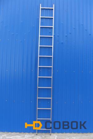 Фото Лестница алюминиевая 14 ступеней