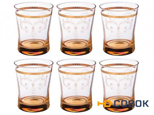 Фото Набор стаканов для сока из 6 шт.300 мл.высота=10 см. Art Decor (326-025)