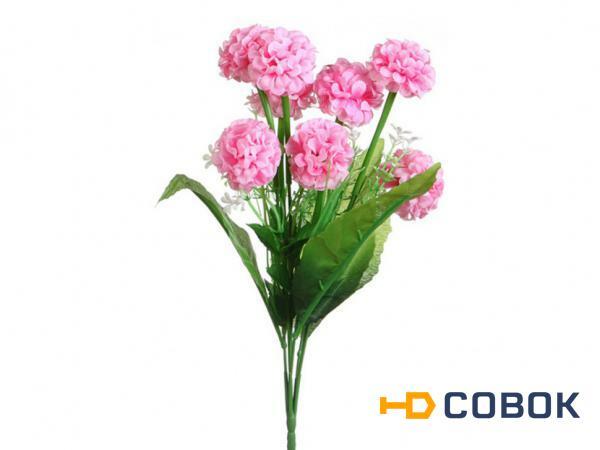 Фото Цветок искусственный "гортензия" высота=34 см.100% полиэстр Huajing Plastic (23-322)