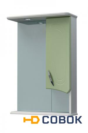 Фото Зеркала-шкафы для ванной PRORAB Зеркало-шкаф Палермо 50С фисташковый