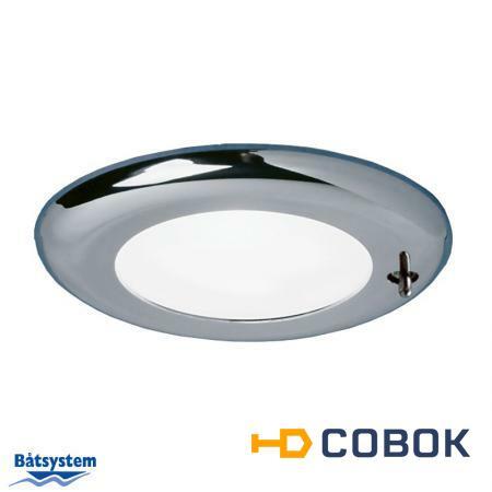 Фото Batsystem Светильник точечный врезной Batsystem Frilight Nova 8777CS 12 В 10 Вт хромированный корпус с выключателем