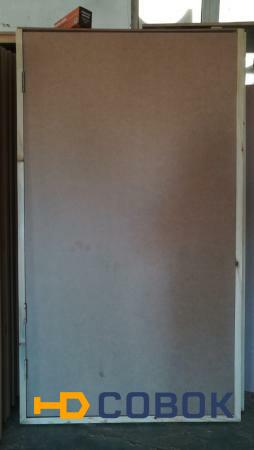 Фото Тамбурная дверь деревянная ДН 21-10 глухое полотно однопольное под покраску
