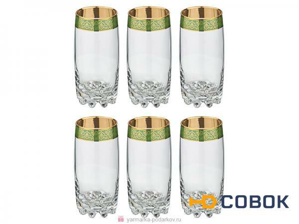 Фото Набор стаканов из 6 шт сура изумруд 390 мл