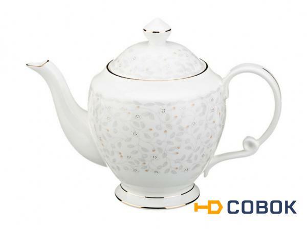 Фото Заварочный чайник "вивьен" 800 мл.высота=16 см. Porcelain Manufacturing (264-498)