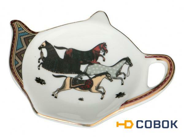 Фото Подставка для чайного пакетика "лошадь" 9,5*8см Hangzhou Jinding (760-055)