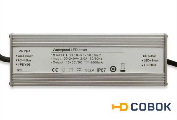 Фото Источник питания Fonte: 3A-50V-150W-IP67