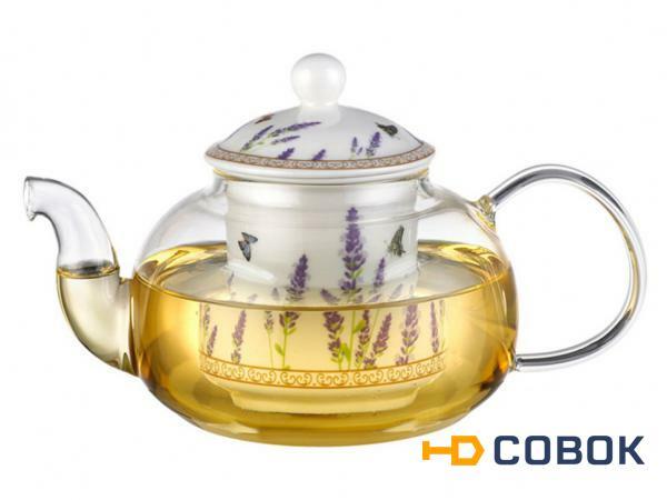 Фото Заварочный чайник с керамическим фильтром 700 мл. Dalian Hantai (884-024)