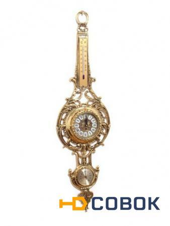 Фото Часы настенные с термометром Alberti Livio (646-043)