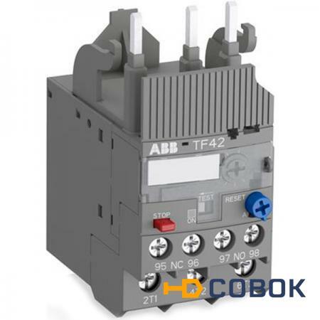 Фото Реле перегрузки тепловое ABB TF42-4.2 для контакторов AF09-AF38 1SAZ721201R1035