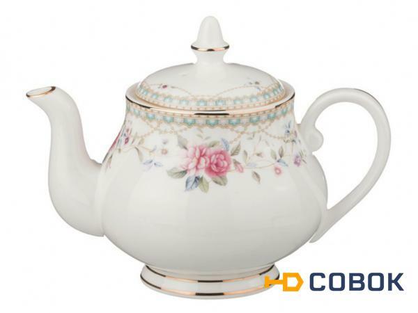 Фото Заварочный чайник 480 мл.высота=13 см. Porcelain Manufacturing (264-713)