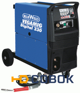 Фото Полуавтомат цифровой сварочный с 4 роликами MEGAMIG DIGITAL 330S - 400V-330A BlueWeld