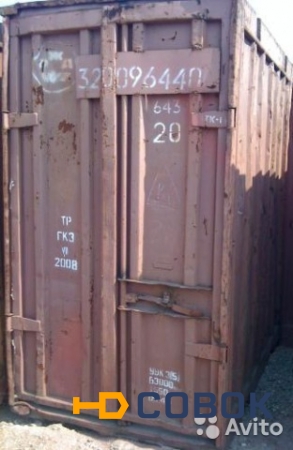 Фото Будка стальная контейнеры трех тонные не новые пустые
