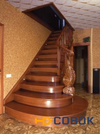 Фото Дубовые лестницы