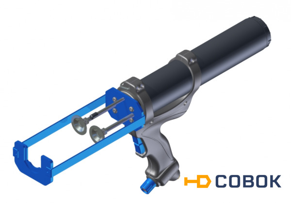 Фото Пистолет пневматический для двухкомпонентных картриджей RBA 310B