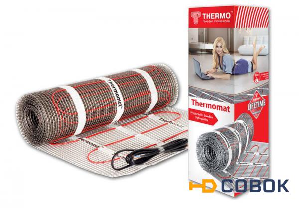 Фото Теплый пол Thermo Thermomat TVK-130 12м2 комплект без регулятора