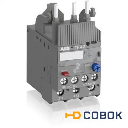 Фото TF42-7.6 (5,7-7,6 A) Тепловое реле перегрузки для контакторов AF09-AF38; 1SAZ721201R1040