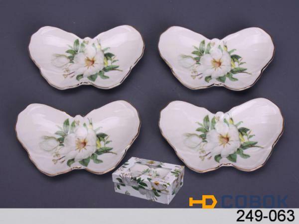 Фото Комплект подставок под чайные пакетики из 4 шт. Porcelain Manufacturing (249-063)