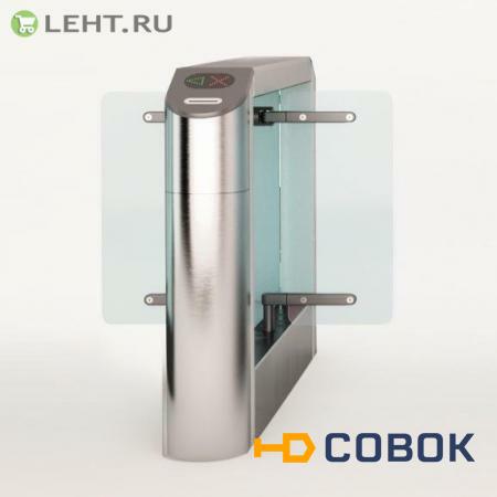 Фото Praktika-t-05-k (660 мм) центральный элемент с картоприемником: Турникет с распашными створками