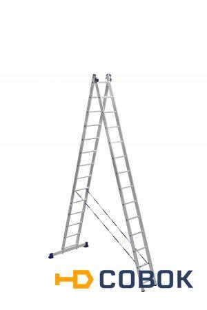 Фото Лестница двухсекционная Alumet 5214
