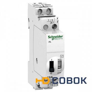 Фото Импульсное реле iTL16A 2НО 48В АС 50-60ГЦ 24В DC | код. A9C30212 | Schneider Electric