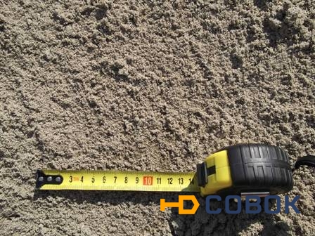 Фото Песок серый для бетона 0-5 с доставкой по Анапскому району