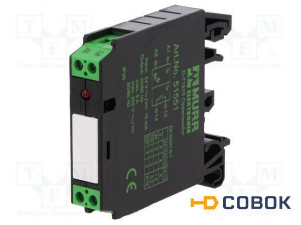 Фото MURR ELEKTRONIK 51551 Реле 24VAC/DC 5A