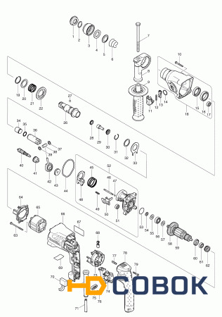 Фото Выключатель MAKITA HR1830