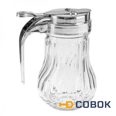 Фото Сахарница с механическим дозатором Glassware