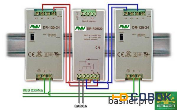 Фото DR-RDN20 Источник питания