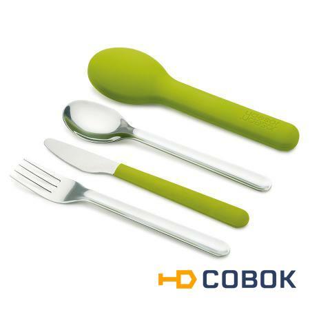 Фото Набор столовых приборов goeat™ cutlery set зелёный (51149)