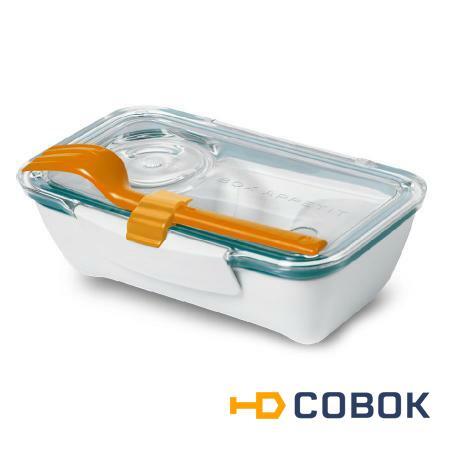 Фото Ланч-бокс bento box бирюзовый (62863)