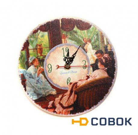 Фото Часы настенные "чай" 20 см. (531-143)