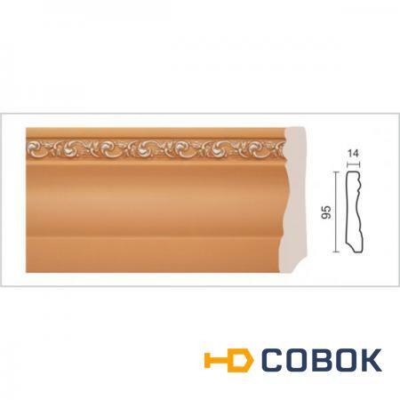 Фото Плинтус напольный хай-тек153-54S